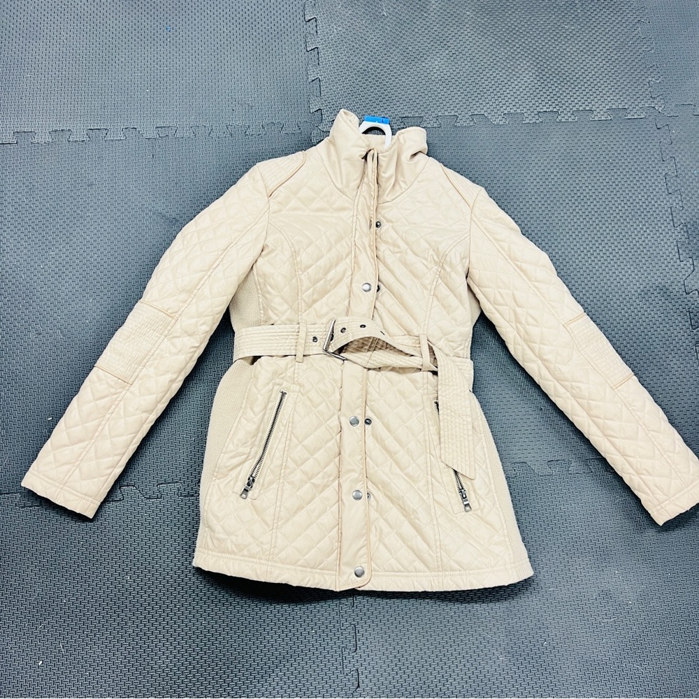 Pea in the Pod Maternity Quilted Zip Jacket - Size S